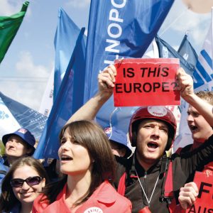 Ist das Europa? Laut einer Umfrage würde jeder dritte Student des Landes die rechtsextreme Jobbik wählen.
