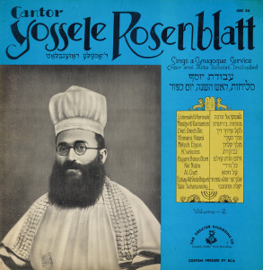 Links: Kantor Yossele Rosenblatt, USA 1964; 